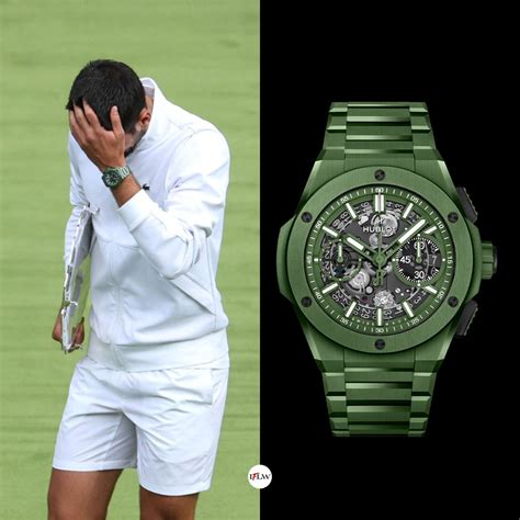 orologio djokovic hublot|novak djokovic watch.